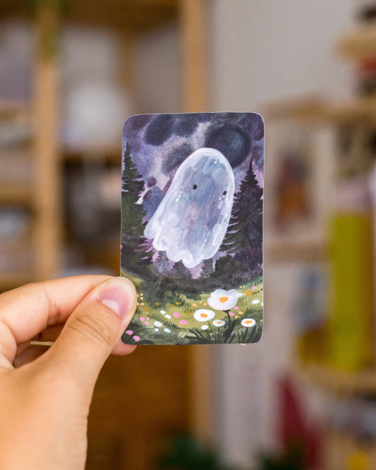 Sticker en vinyle | Wild Pencil Studio | Ghost - Wild Pencil Studio - millenotes