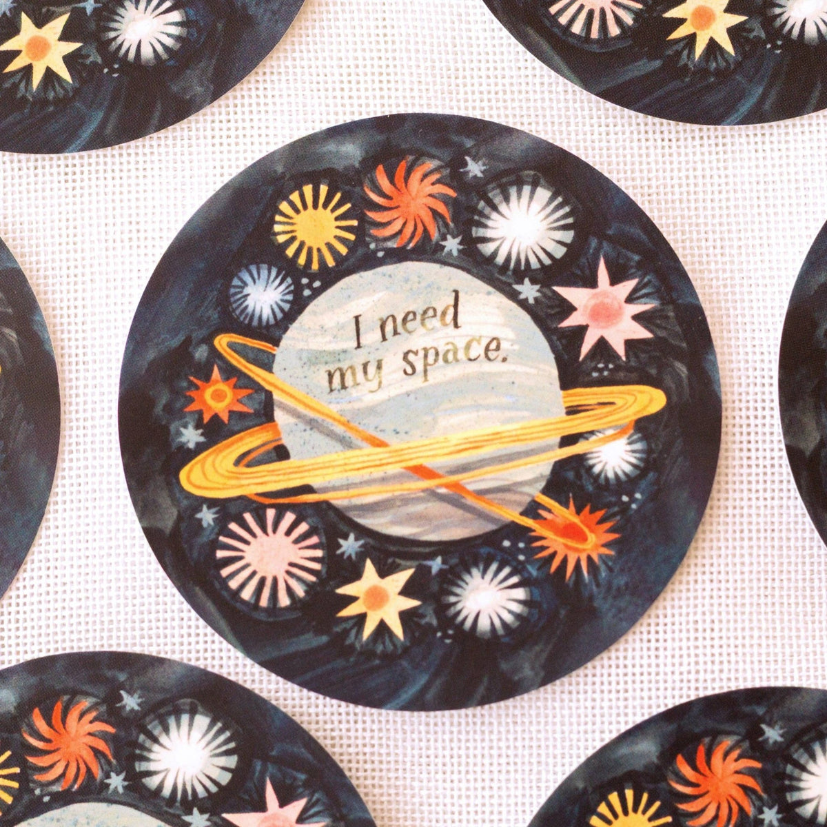Sticker en vinyle | Wild Pencil Studio | I Need My Space - Wild Pencil Studio - millenotes