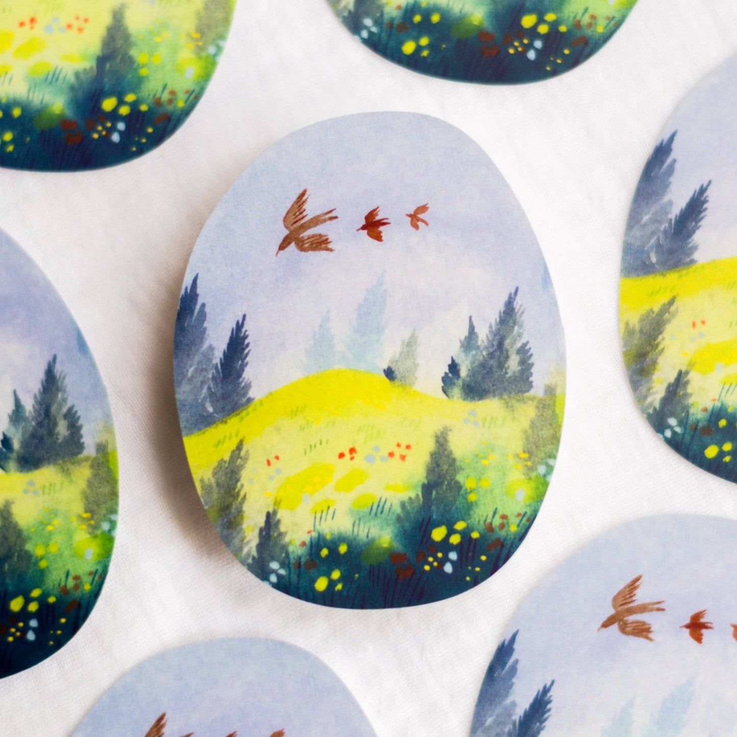 Sticker en vinyle | Wild Pencil Studio | In The Clearing - Wild Pencil Studio - millenotes