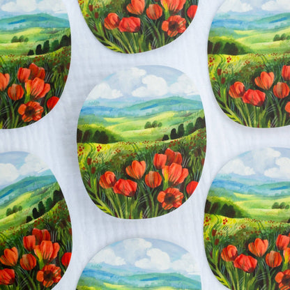 Sticker en vinyle | Wild Pencil Studio | Poppy Meadow - Wild Pencil Studio - millenotes