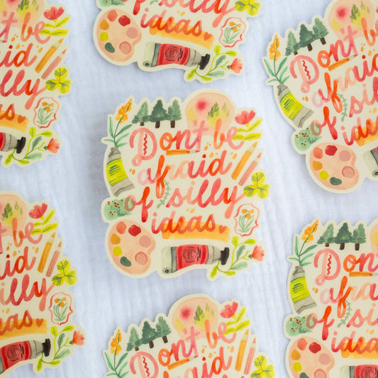 Sticker en vinyle | Wild Pencil Studio | Silly Ideas - Wild Pencil Studio - millenotes