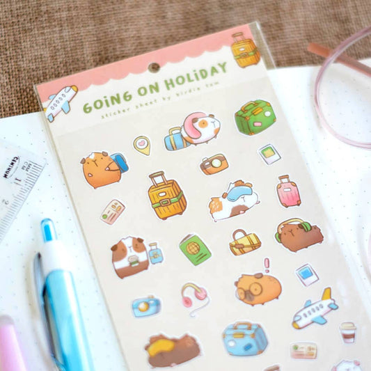 Stickers | Birdie Tam | Going on holiday - Birdie Tam - millenotes