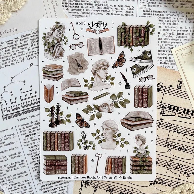 Stickers décoratifs | Bujojej | Academia - Bujojej - 683 - millenotes