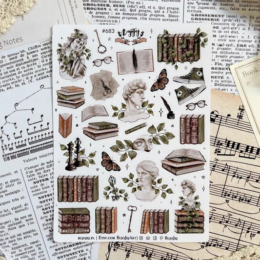 Stickers décoratifs | Bujojej | Academia - Bujojej - 683 - millenotes