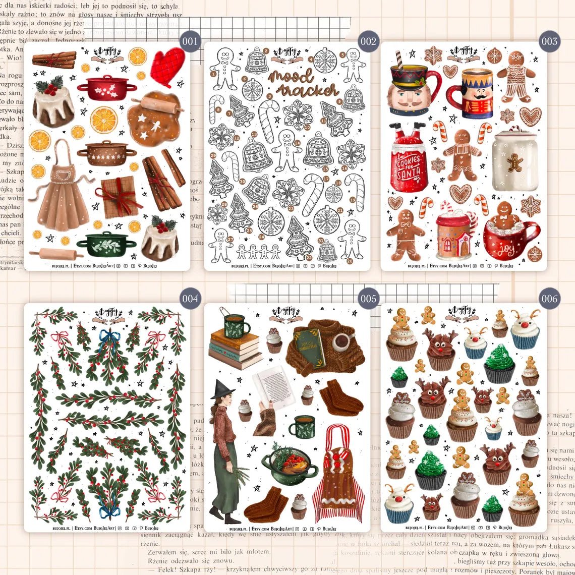 Stickers décoratifs | Bujojej | Christmas Magic - Bujojej - 001 - millenotes