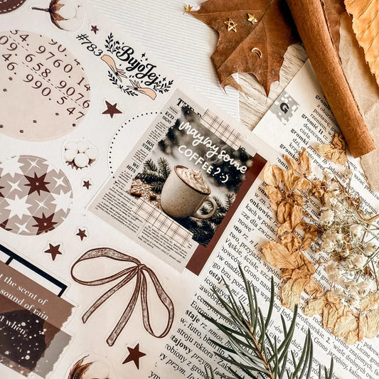 Stickers décoratifs | Bujojej | Cozy Coffee - Bujojej - millenotes