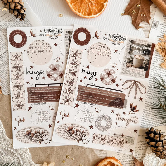 Stickers décoratifs | Bujojej | Cozy Coffee - Bujojej - millenotes