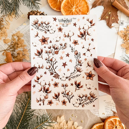 Stickers décoratifs | Bujojej | Cozy Cotton Botanical - Bujojej - millenotes