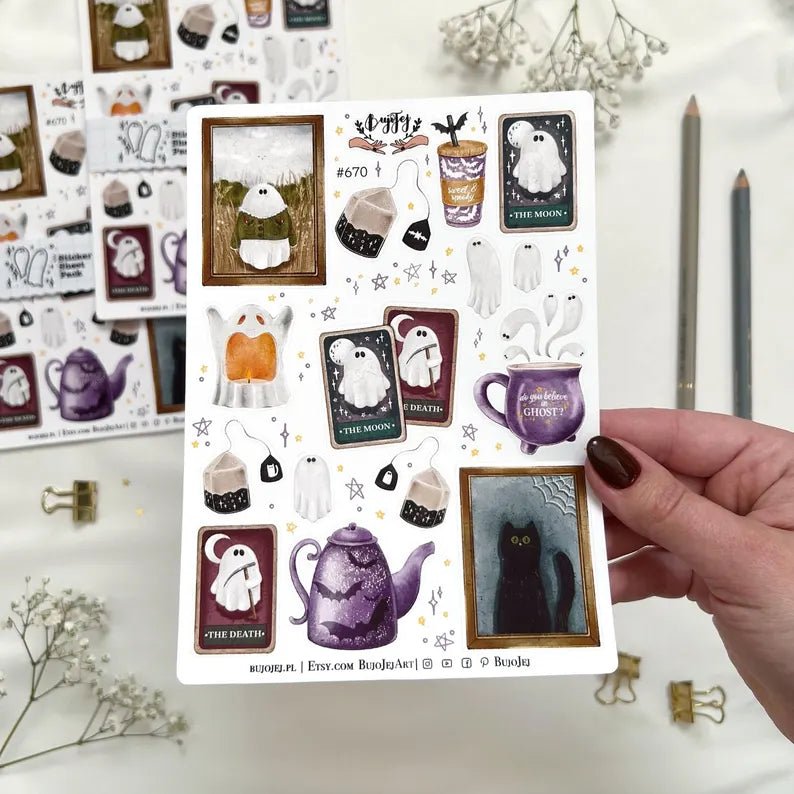 Stickers décoratifs | Bujojej | Cute Ghosts - Bujojej - 199 - millenotes