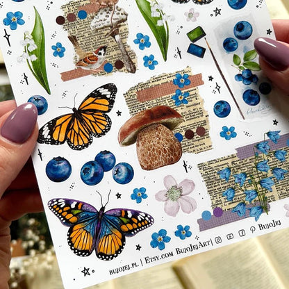 Stickers décoratifs | Bujojej | Forest Treasures - Bujojej - millenotes