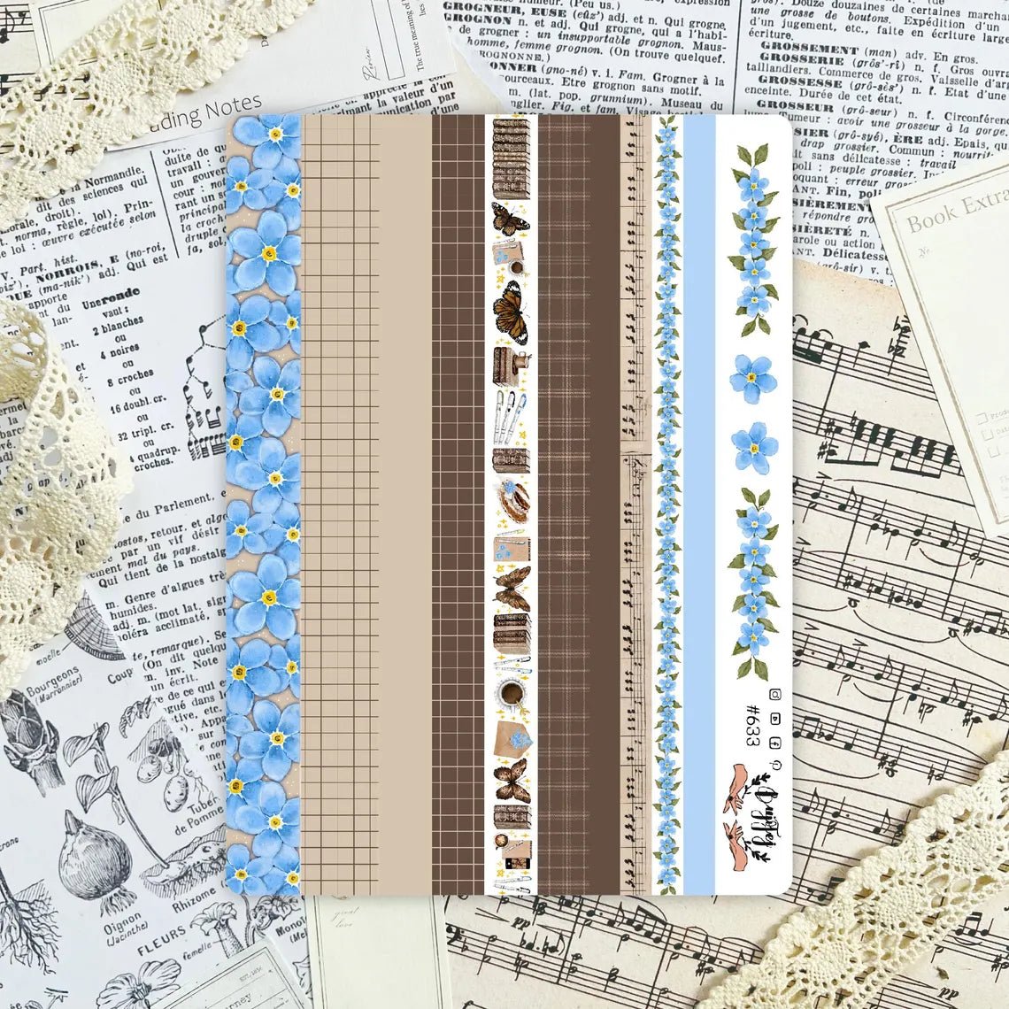 Stickers décoratifs | Bujojej | Forget me not - Bujojej - 633 - millenotes