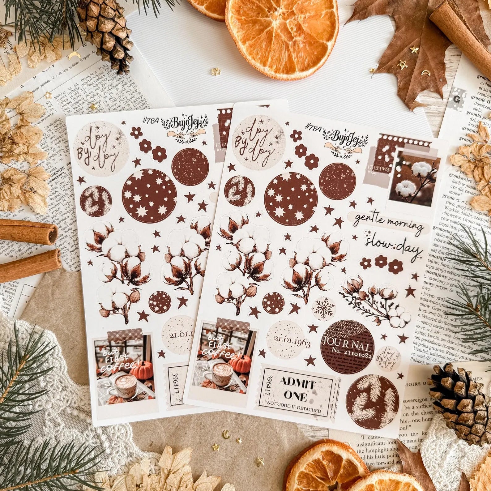 Stickers décoratifs | Bujojej | Gentle Morning - Bujojej - millenotes