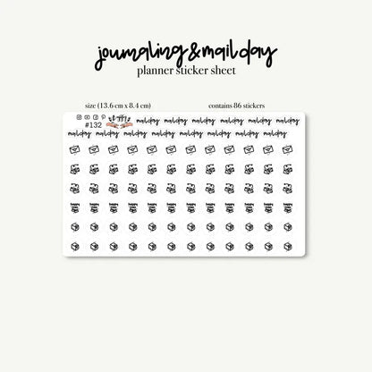 Stickers décoratifs | Bujojej | Icons - Bujojej - Mail Day - millenotes