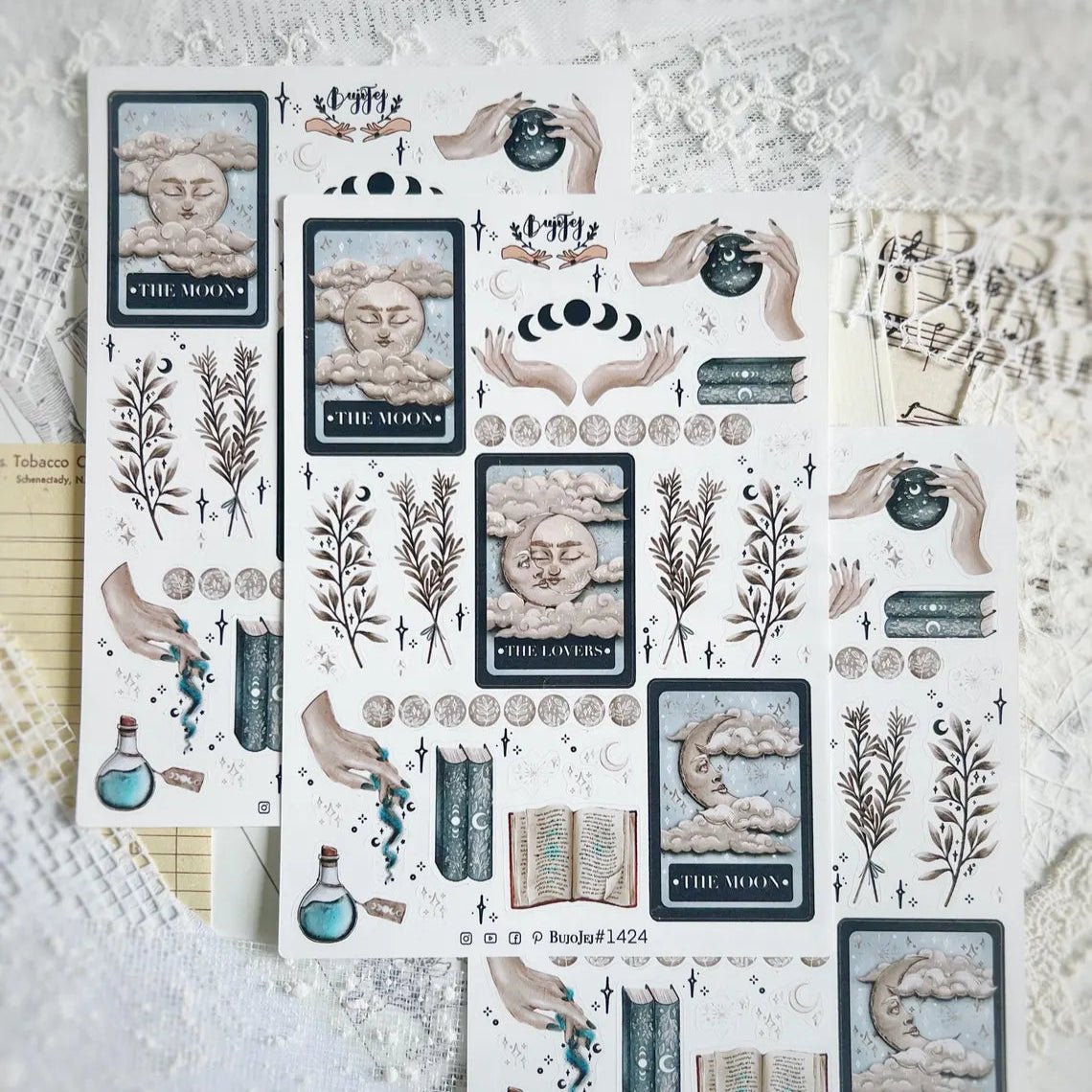 Stickers décoratifs | Bujojej | Mystical Tarot - Bujojej - millenotes