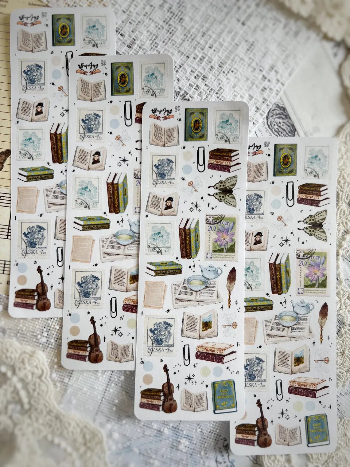 Stickers décoratifs | Bujojej | Set de 3 | Paper Wings - Bujojej - millenotes