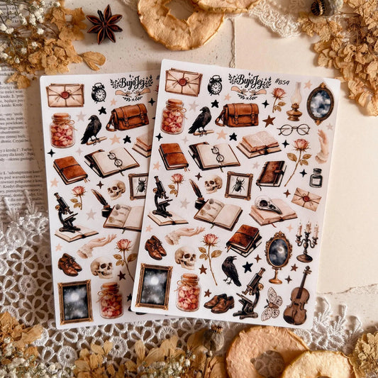 Stickers décoratifs | Bujojej | Vintage Dark Academia - Bujojej - millenotes