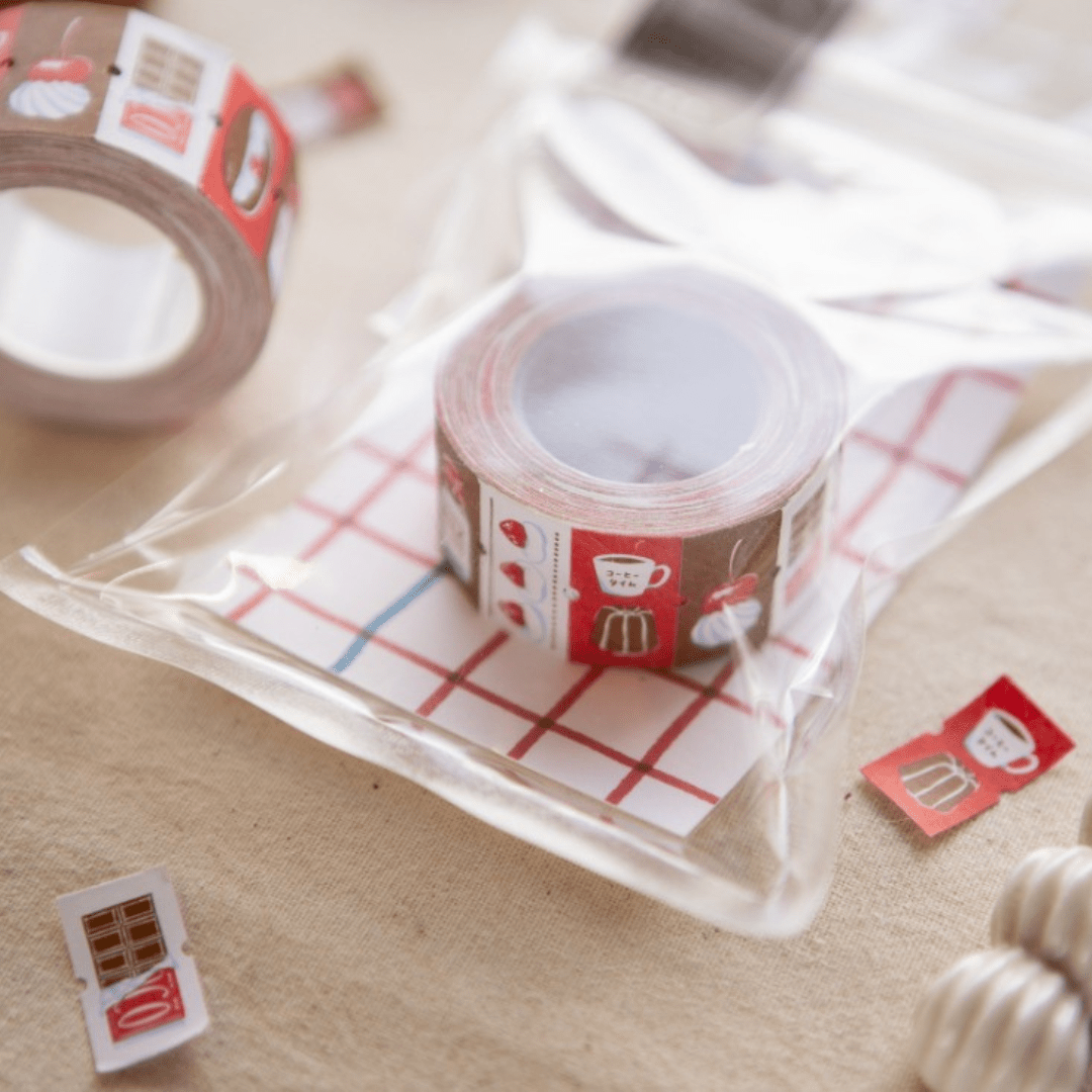 Stickers décoratifs en rouleau | OURS Studio | Afternoon Tea Time - OURS Studio - 500 stickers - millenotes