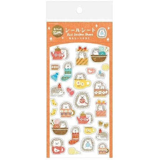 Stickers décoratifs | FURUKAWASHIKO | Laine et Hérisson - FURUKAWASHIKO - millenotes