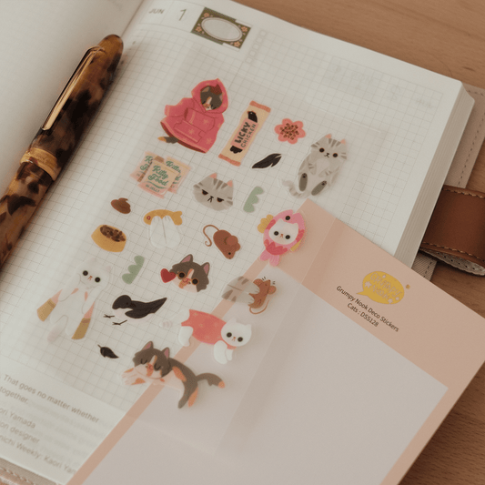 Stickers décoratifs | Grumpy Nook | Cats - Grumpy Nook - millenotes