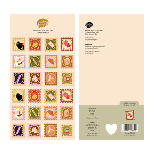 Stickers décoratifs | Grumpy Nook | Stamps - Grumpy Nook - millenotes
