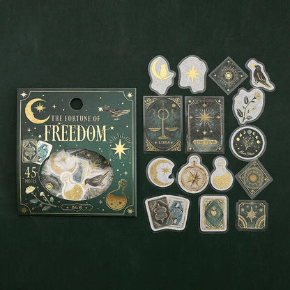 Stickers Décoratifs Japonais BGM | Freedom - BGM - millenotes