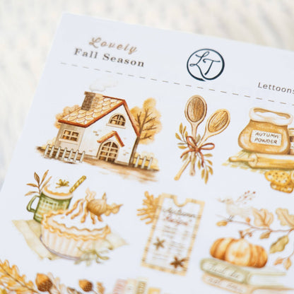 Stickers décoratifs | LETTOON | Lovely Fall Season - Lettoon - millenotes