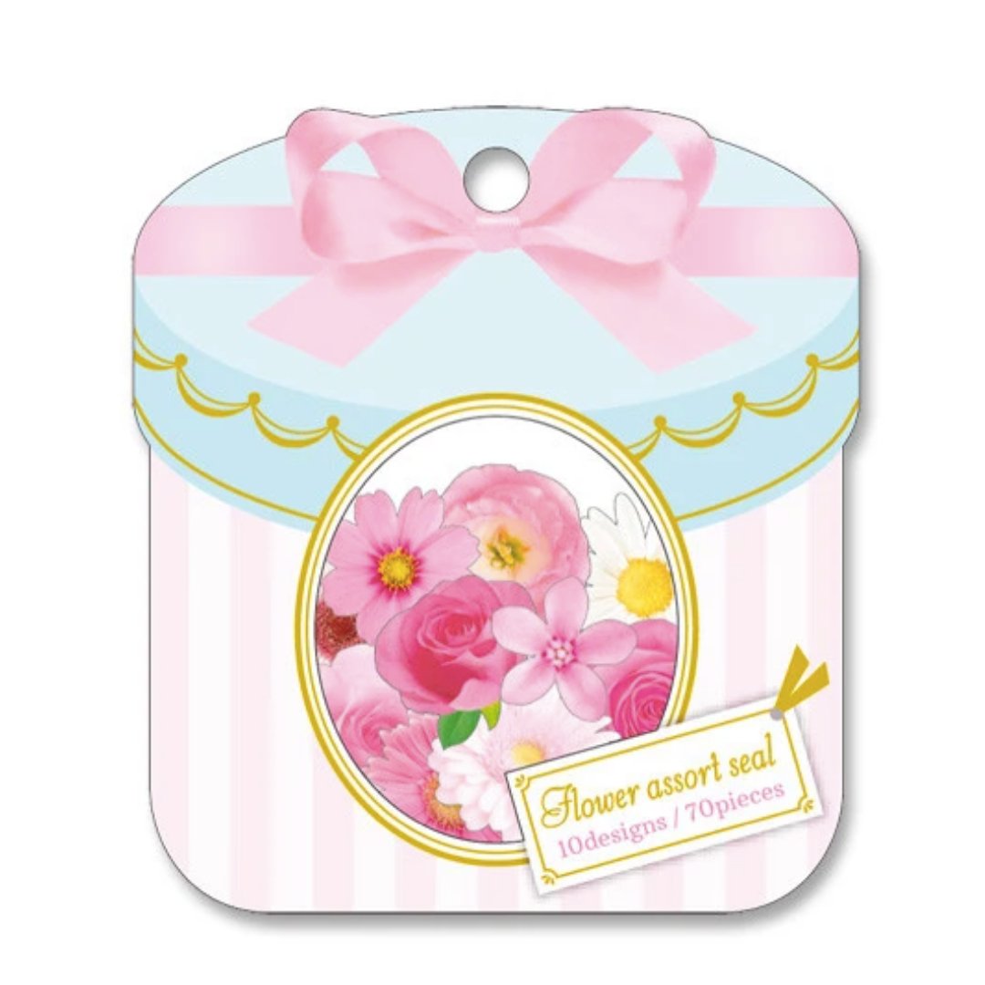 Stickers décoratifs Mind Wave | Boîte de fleurs - Mind Wave - Rose clair - millenotes