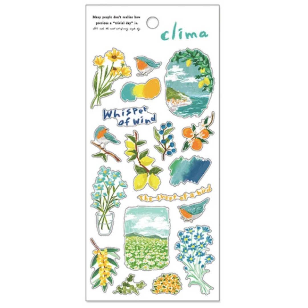 Stickers décoratifs Mind Wave Clima | Lemon Coast - Mind Wave - millenotes