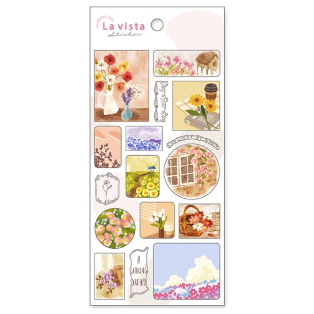 Stickers décoratifs Mind Wave | La Vista - Mind Wave - Fleurs - millenotes