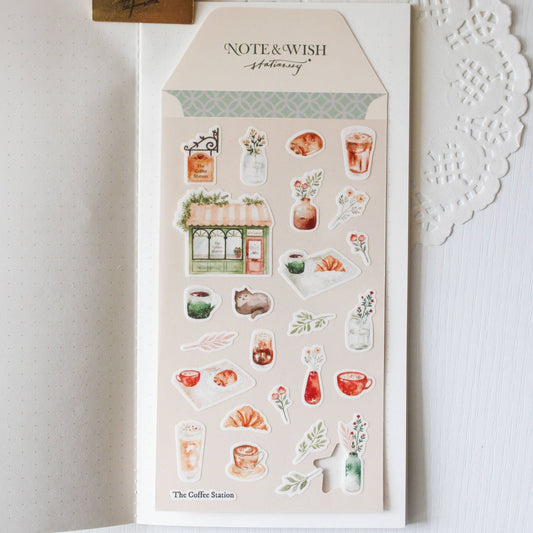 Stickers décoratifs | Note & Wish | Cosy Coffee - Note & Wish - millenotes