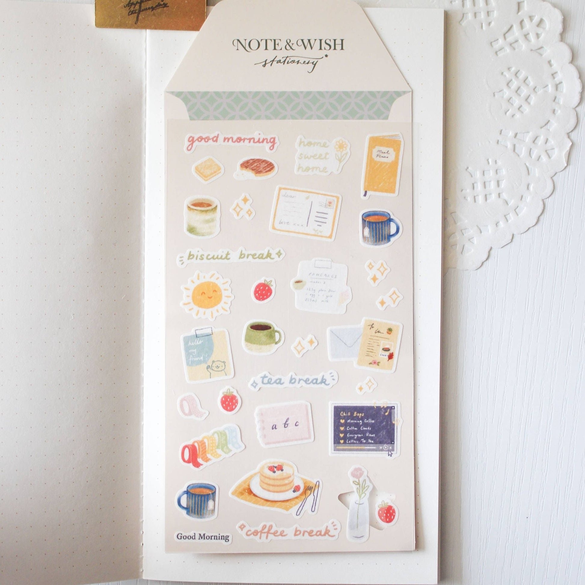 Stickers décoratifs | Note & Wish | Cosy Journal - Note & Wish - millenotes