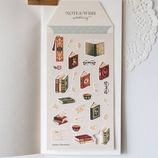 Stickers décoratifs | Note & Wish | Dark Academia Journal - Note & Wish - millenotes