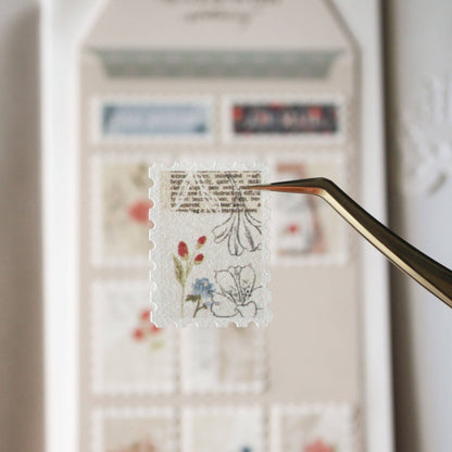 Stickers décoratifs | Note & Wish | Flower Stamps - Note & Wish - millenotes