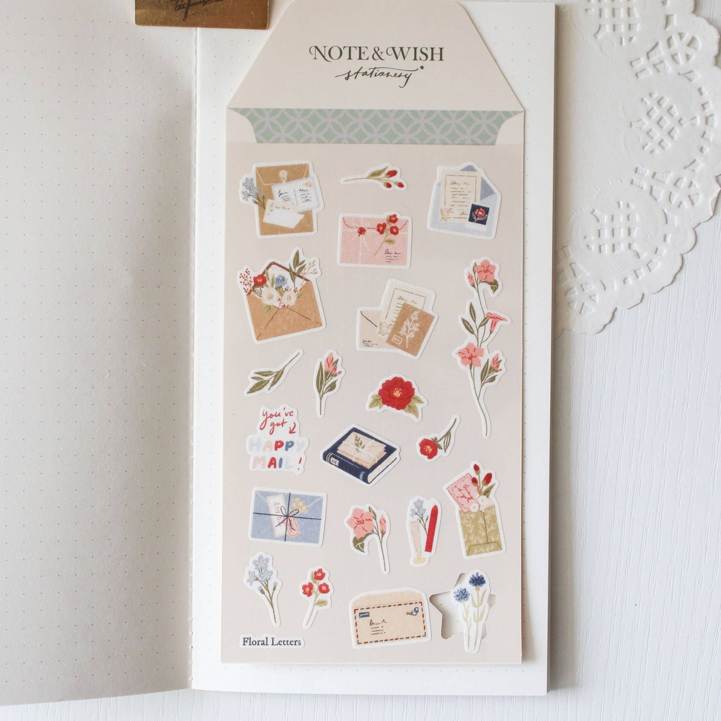 Stickers décoratifs | Note & Wish | Letter Writing - Note & Wish - millenotes