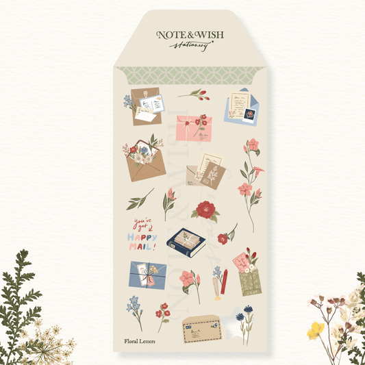 Stickers décoratifs | Note & Wish | Letter Writing - Note & Wish - millenotes