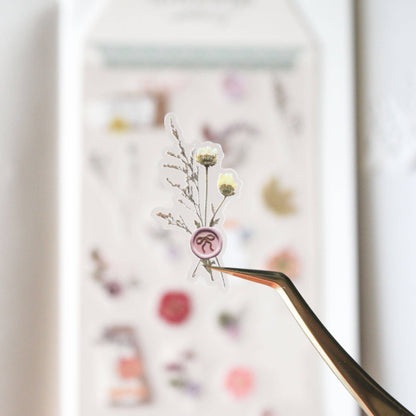 Stickers décoratifs | Note & Wish | Pressed Petals - Note & Wish - millenotes