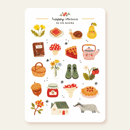 Stickers décoratifs | Och Monika | All Cozy - Och Monika - millenotes