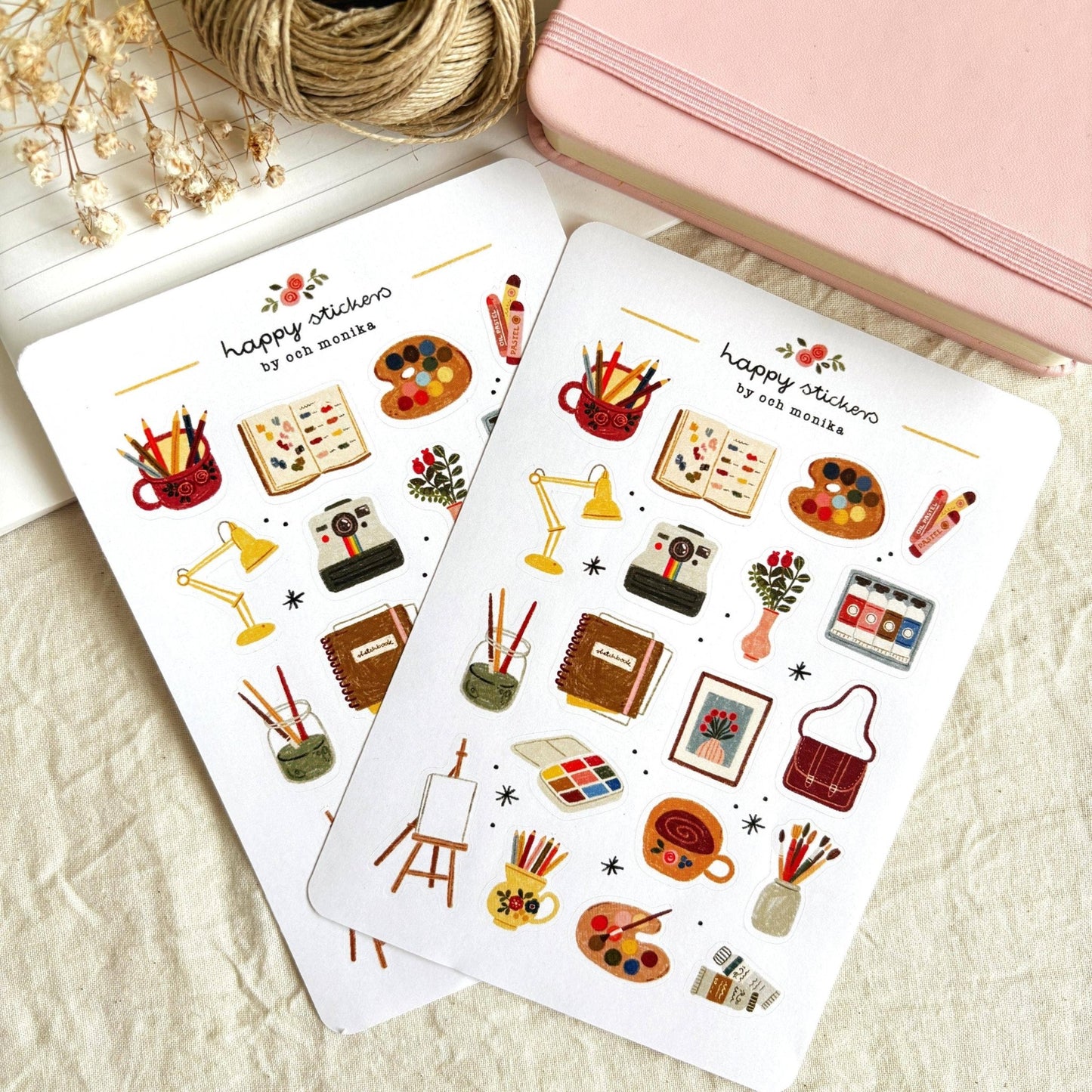 Stickers décoratifs | Och Monika | Artist's Corner - Och Monika - millenotes