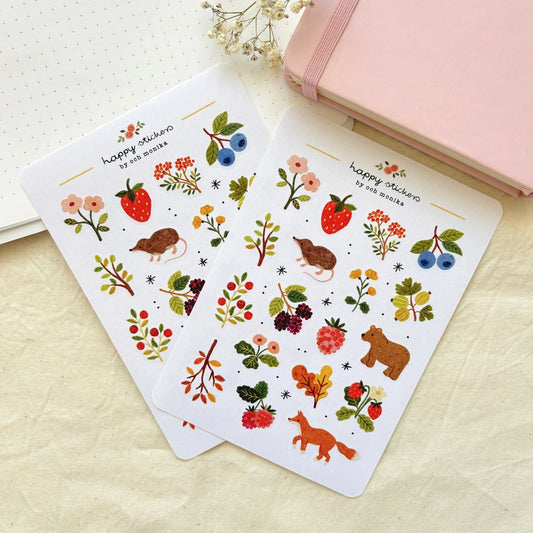 Stickers décoratifs | Och Monika | Berries - Och Monika - millenotes