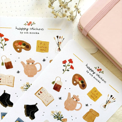 Stickers décoratifs | Och Monika | Bits And Pieces - Och Monika - millenotes