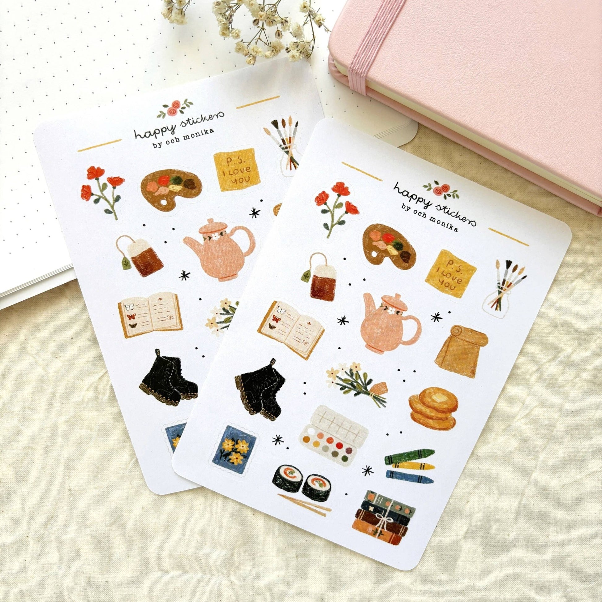 Stickers décoratifs | Och Monika | Bits And Pieces - Och Monika - millenotes
