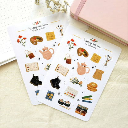 Stickers décoratifs | Och Monika | Bits And Pieces - Och Monika - millenotes