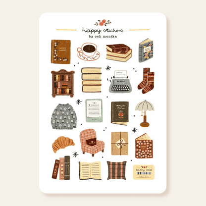 Stickers décoratifs | Och Monika | Bookish Corner - Och Monika - millenotes