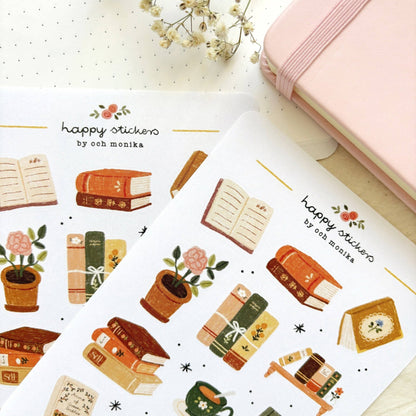 Stickers décoratifs | Och Monika | Bookish - Och Monika - millenotes