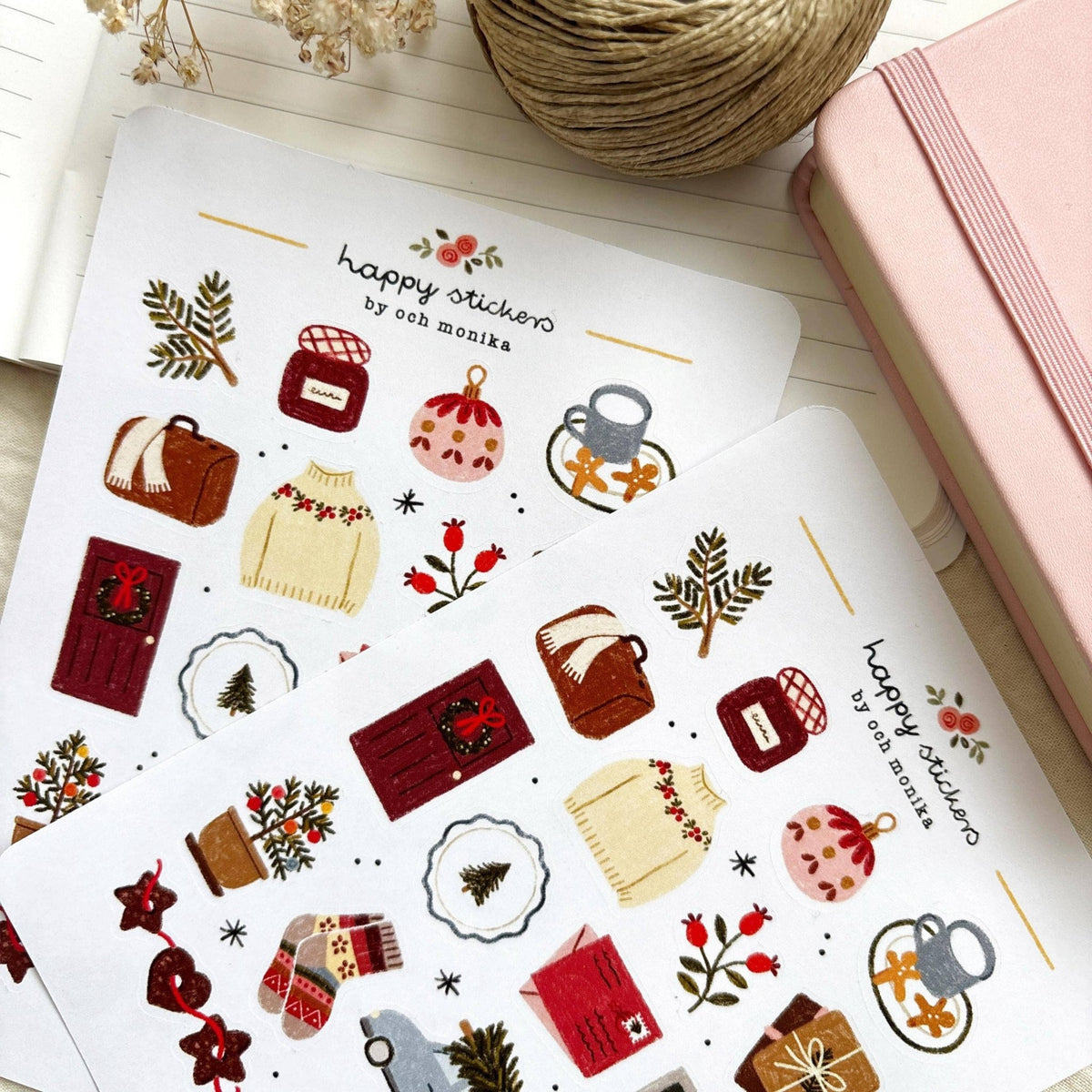 Stickers décoratifs | Och Monika | Coming Home For Christmas - Och Monika - millenotes