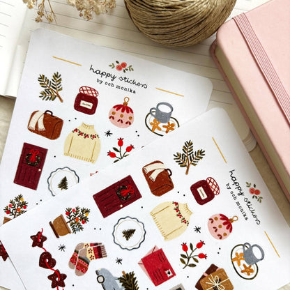 Stickers décoratifs | Och Monika | Coming Home For Christmas - Och Monika - millenotes