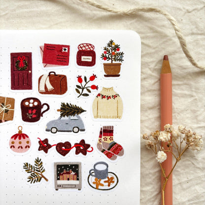 Stickers décoratifs | Och Monika | Coming Home For Christmas - Och Monika - millenotes
