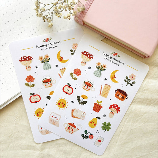 Stickers décoratifs | Och Monika | Cottagecore II - Och Monika - millenotes