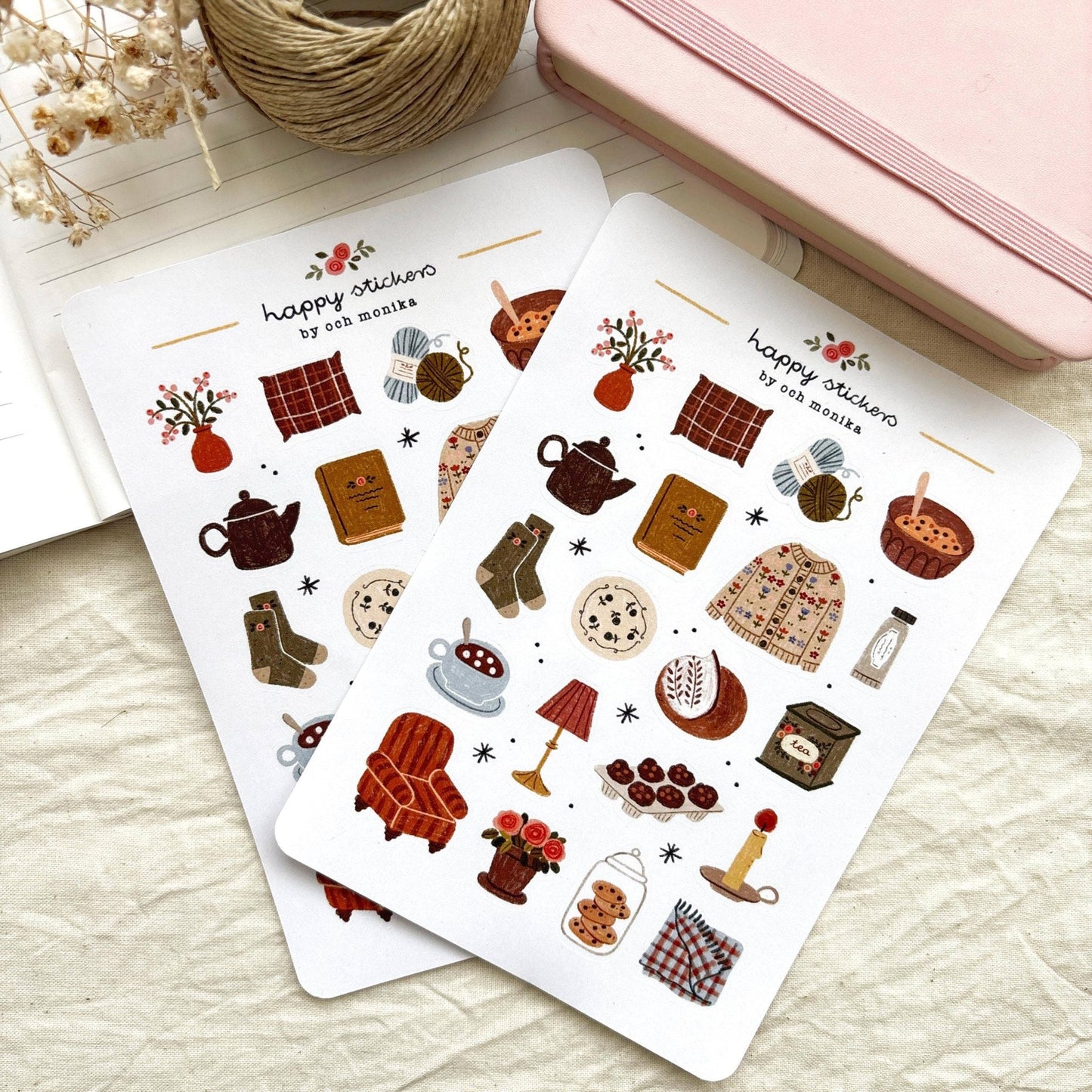 Stickers décoratifs | Och Monika | Cozy Home - Och Monika - millenotes