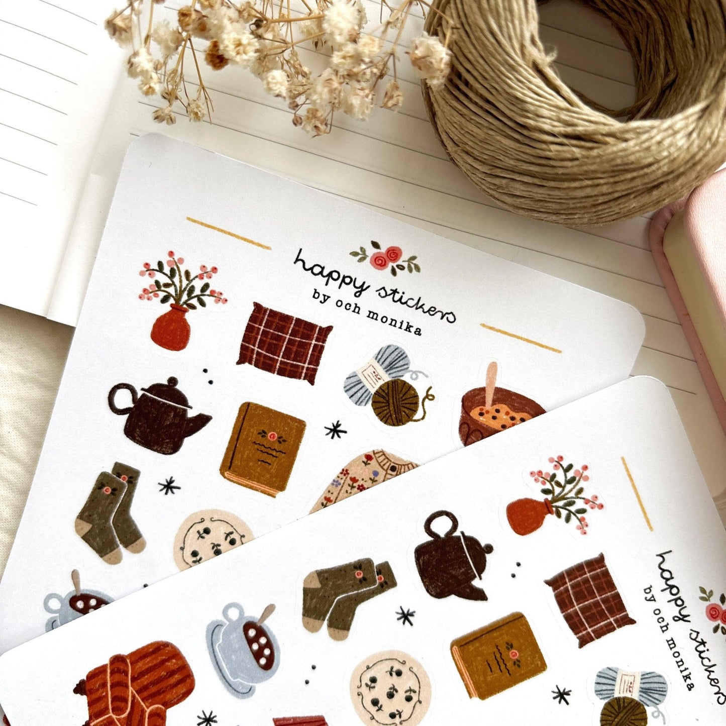 Stickers décoratifs | Och Monika | Cozy Home - Och Monika - millenotes